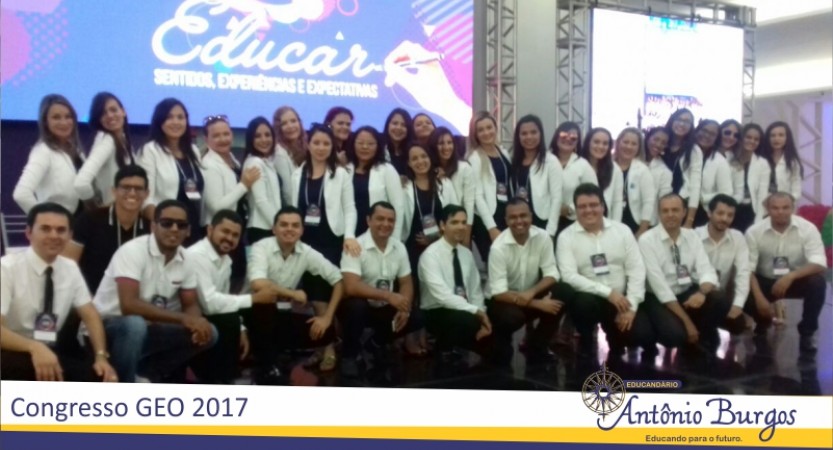 Equipe de educadores do Educandário Antônio Burgos participam de Congresso Nacional O evento está acontecendo esta semana no Espaço Gospel em João Pessoa-PB. A equipe do Educandário busca inovações