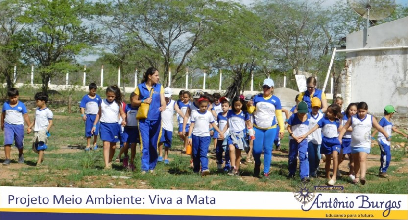 Educandário Antônio Burgos promove edição 2017 do Projeto Meio Ambiente A ação interdisciplinar está acontecendo neste mês de junho em todas as turmas, com o objetivo de enriquecer e consolidar as