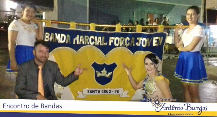 Banda marcial do Educandário Antônio Burgos participou de encontro de bandas O evento aconteceu no último domingo dia 30 de julho, reunindo bandas de toda a