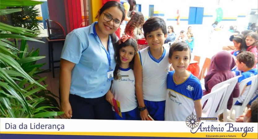 EDUCANDÁRIO ANTÔNIO BURGOS VIVENCIOU DIA DA LIDERANÇA
A atividade aconteceu nesta sexta-feira, 22 de setembro na Unidade II e contou com o envolvimento de pais, professores e alunos. Um dia onde os