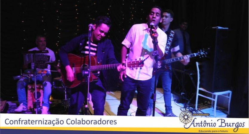 EQUIPE DE COLABORADORES DO EDUCANDÁRIO ANTÔNIO BURGOS CELEBRAM OS GRANDES RESULTADOS O encontro emocionante com a temática Cinema, aconteceu neste sábado, 16 de dezembro, na Casa Blanca Recepções. Estiveram reunidos