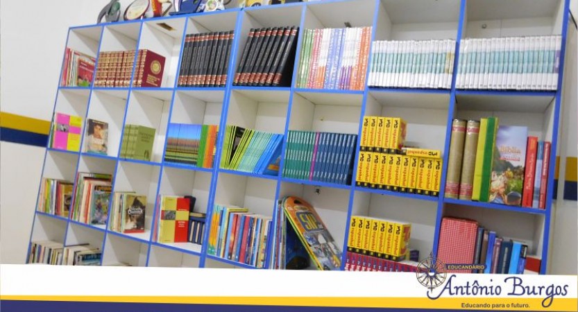 TUDO PRONTO PARA VOLTA ÀS AULAS NO EDUCANDÁRIO ANTÔNIO BURGOS Cada detalhe foi cuidadosamente pensado para receber pais, alunos e professores para mais uma etapa de avanços e