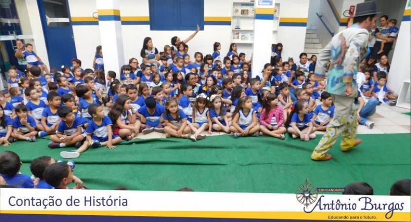 SEXTA-FEIRA ANIMADA NO EDUCANDÁRIO ANTÔNIO BURGOS A Educação Infantil vivenciou durante o dia momentos marcantes recheados de sinergia e significados. Com foco na formação de