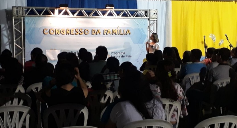 EDUCANDÁRIO ANTÔNIO BURGOS VIVENCIOU O CONGRESSO DA FAMÍLIA As programações aconteceram no Espaço Conviver (Unidade II) nos dias 02,03 e 04 de