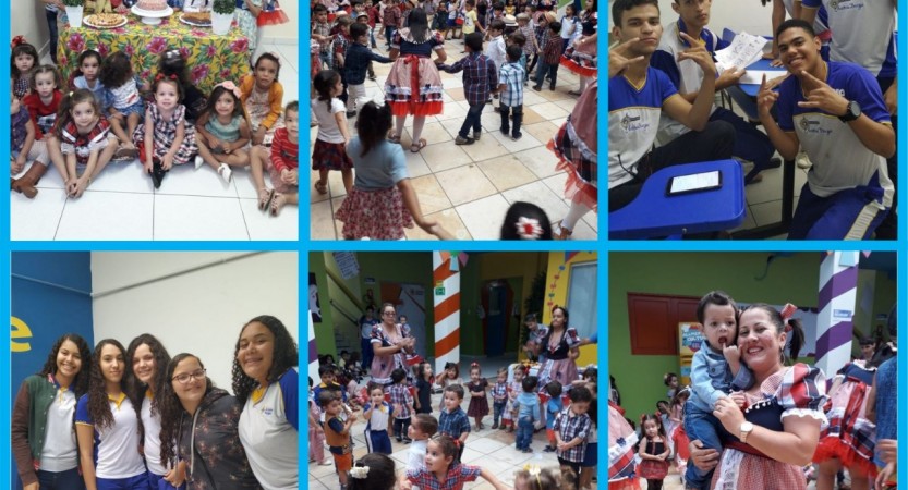 ENCERRAMENTO DO II BIMESTRE LETIVO NA ESCOLA ANTÔNIO BURGOS Cheirinho de férias no ar!
O último dia de aula do bimestre foi